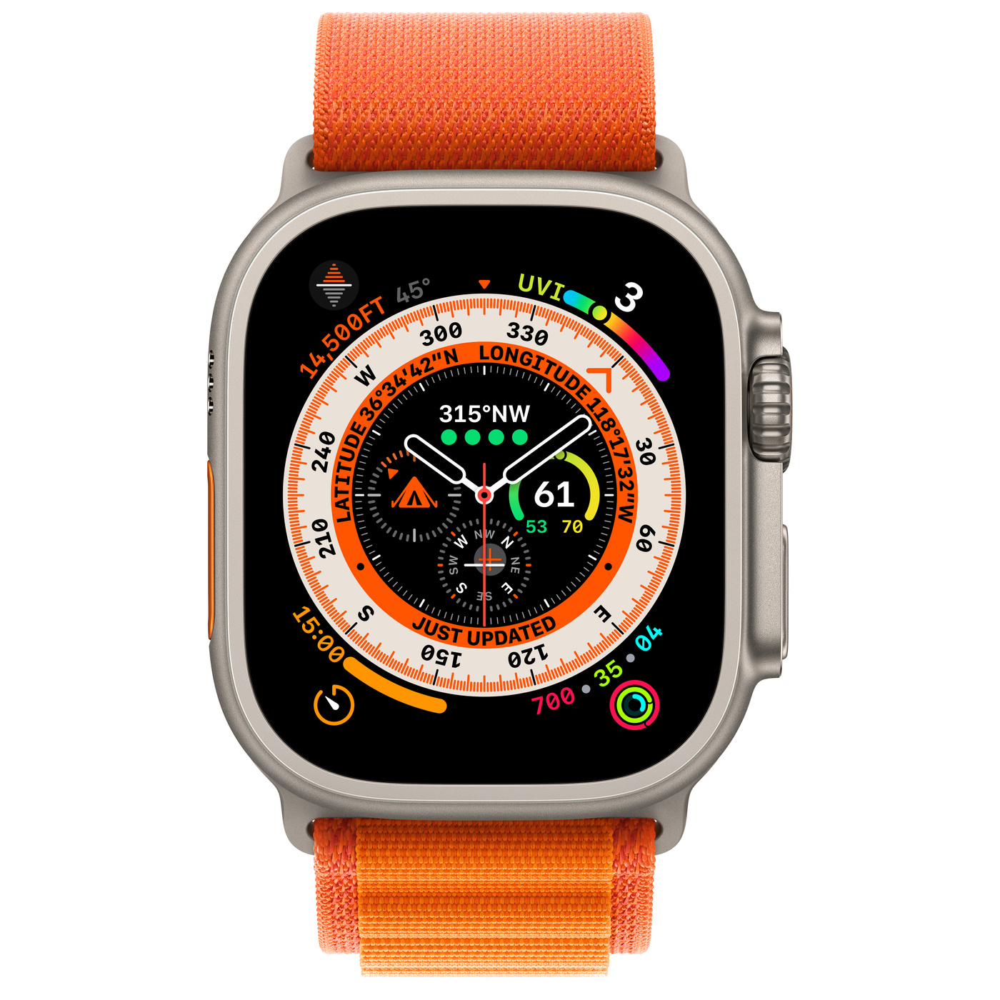 APPLE WATCH ULTRA 49MM TITANIUM ORANGE