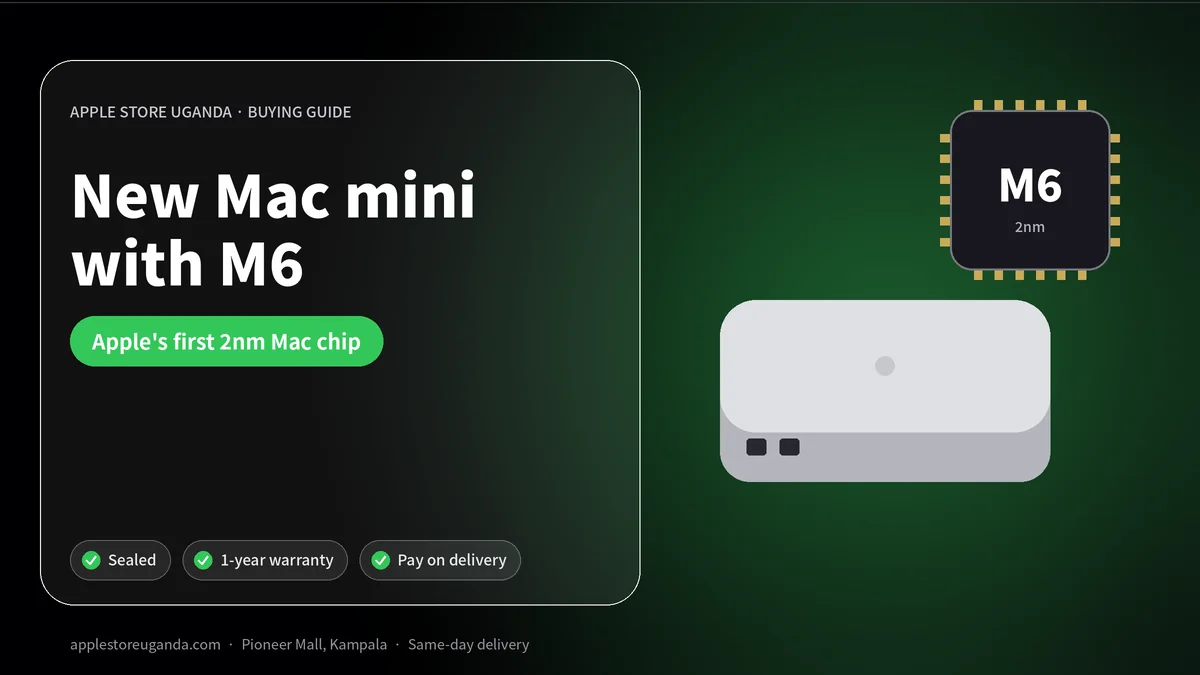 Mac mini – compact desktop with M6 chip