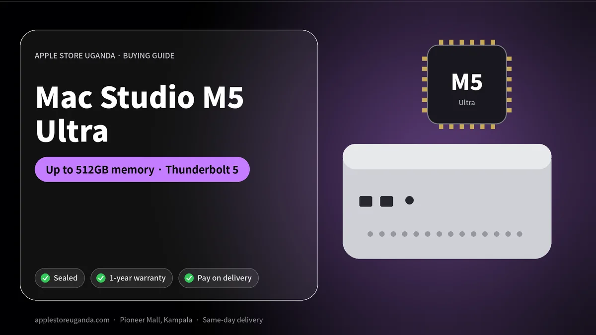 Mac Studio – pro desktop with M5 Ultra