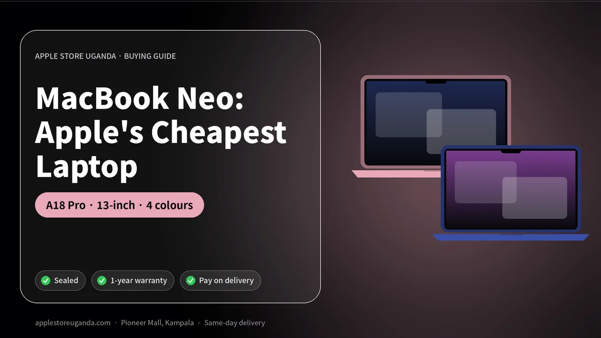MacBook Neo – 13-inch laptop in four colours