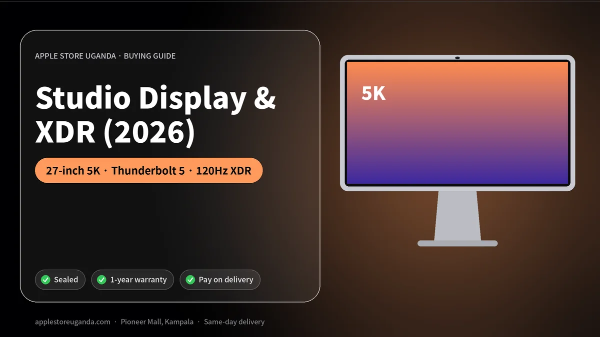 Studio Display – 27-inch 5K monitor with camera